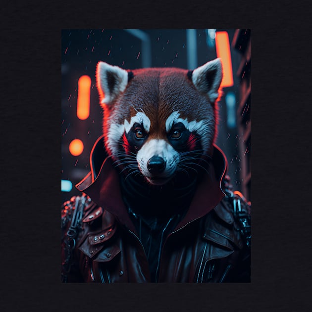 Red Panda Rain Rebel by star trek fanart and more